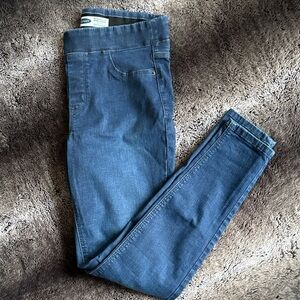 Old Navy Mid-Rise Blue Jeggings • Size 8